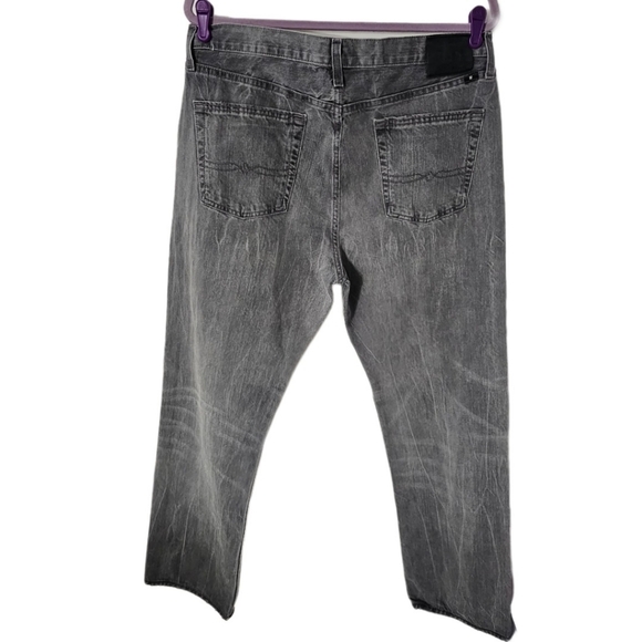 **SOLD** Lucky Brand Men's 363 Vintage Straight Gray Jeans - Picture 5 of 8